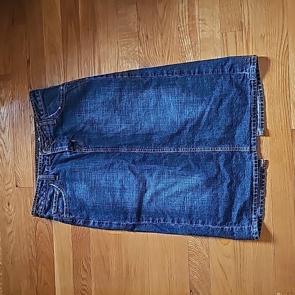 VINTAGE Von Dutch Original Denim Medium Skirt - Picture 1 of 6